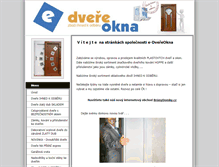 Tablet Screenshot of e-dvereokna.cz